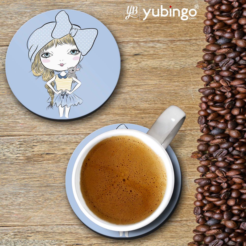 Sweet Little Girl Coasters-Image4