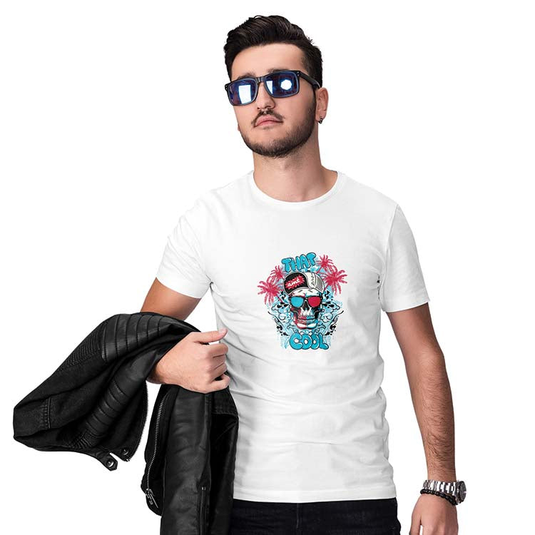 That Ain't Cool Men T-Shirt-White