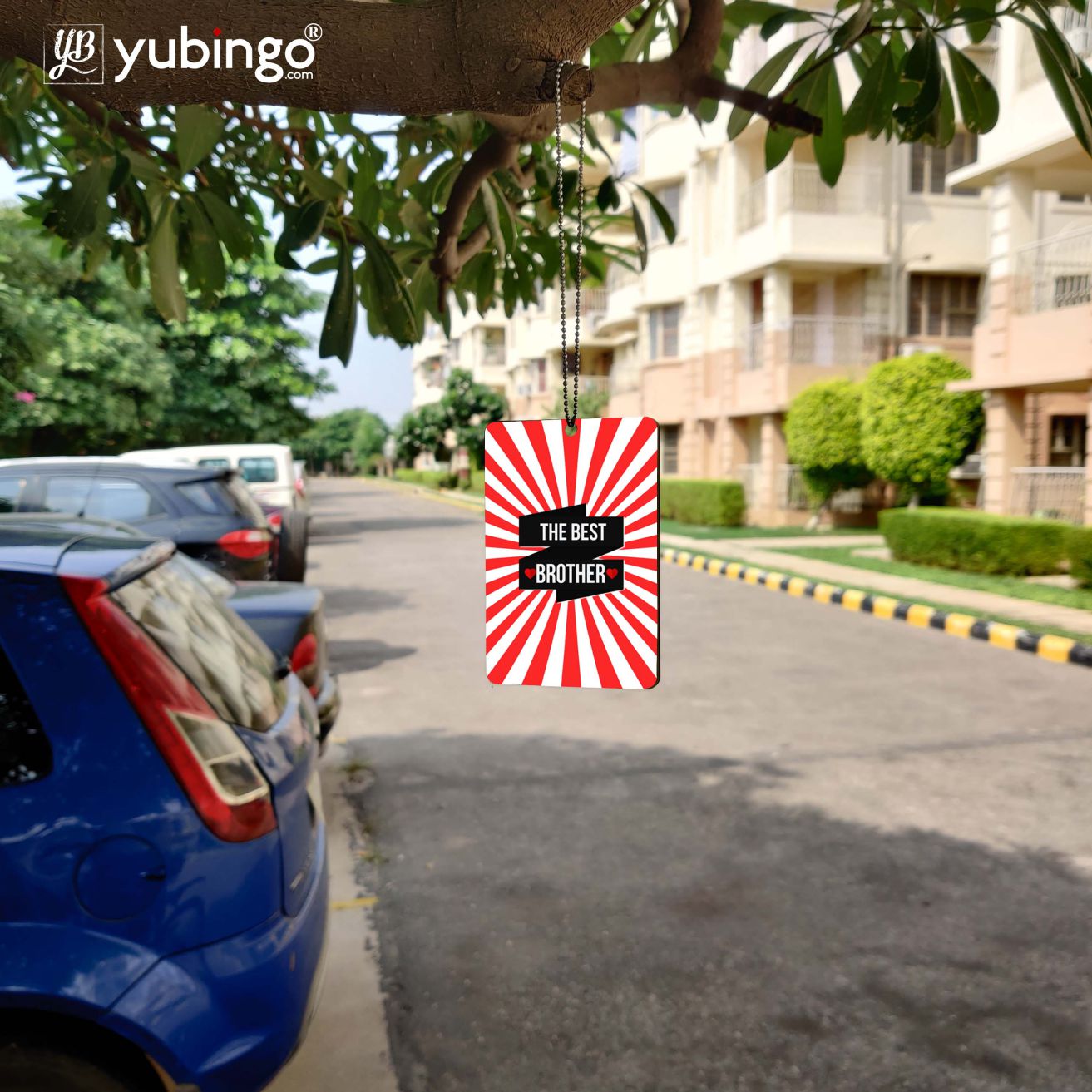 The Best Brother Car Hanging-Image4