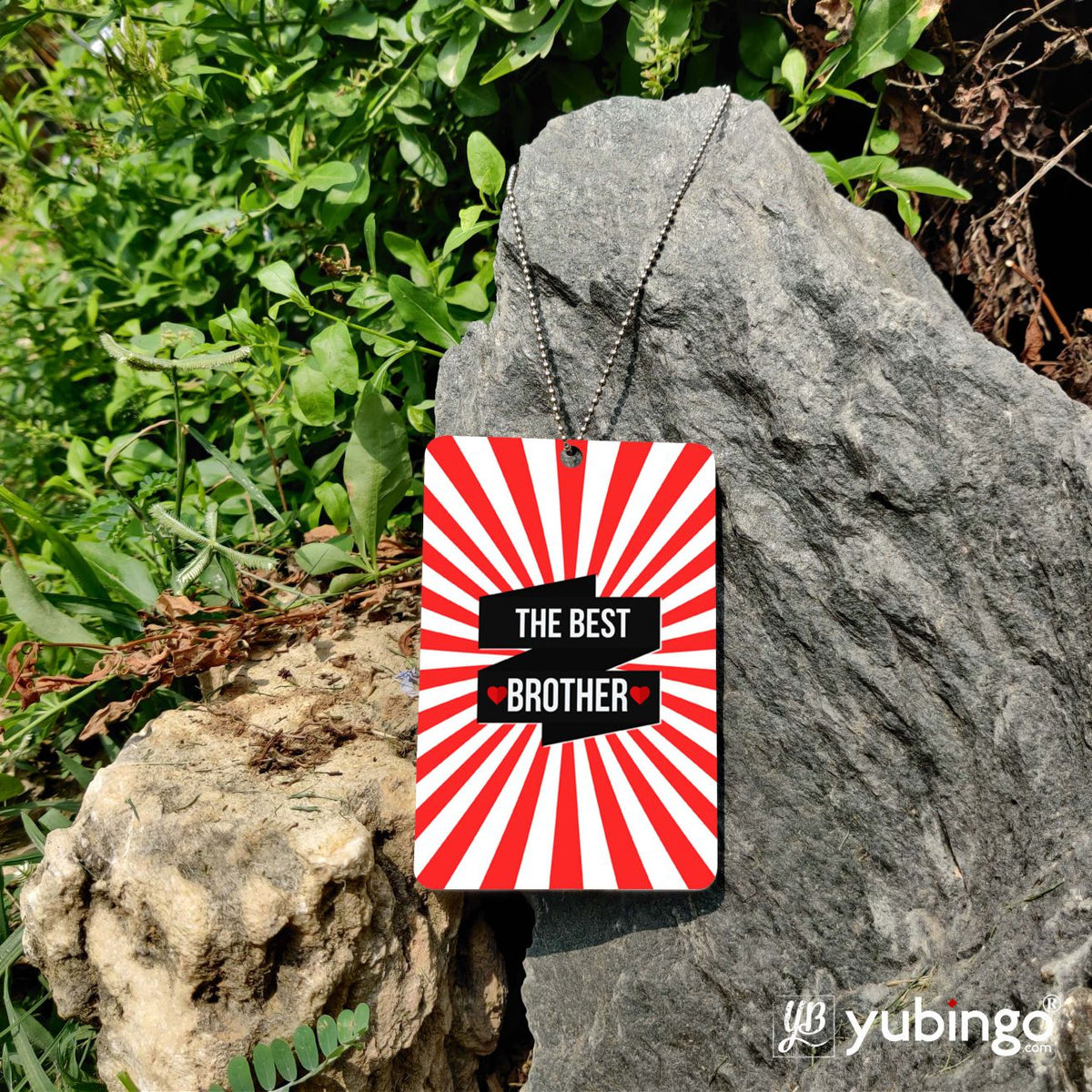 The Best Brother Car Hanging-Image5