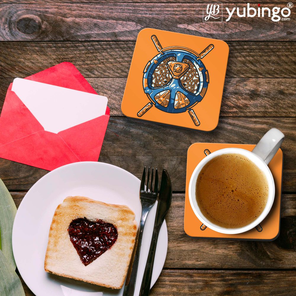 The Cool Shield Coasters