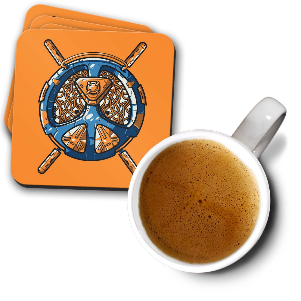 The Cool Shield Coasters