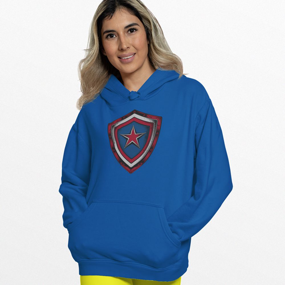 The Shield Hoodie-Royal