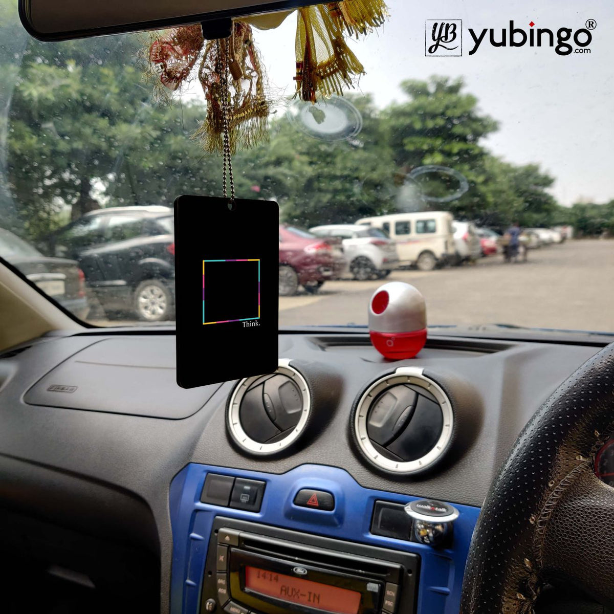 Think Outside Car Hanging-Image2