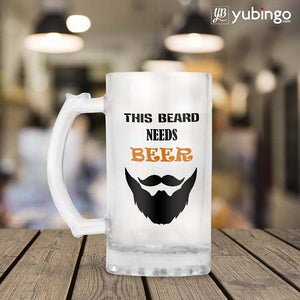 This Beard Needs Beer Beer Mug-Image2