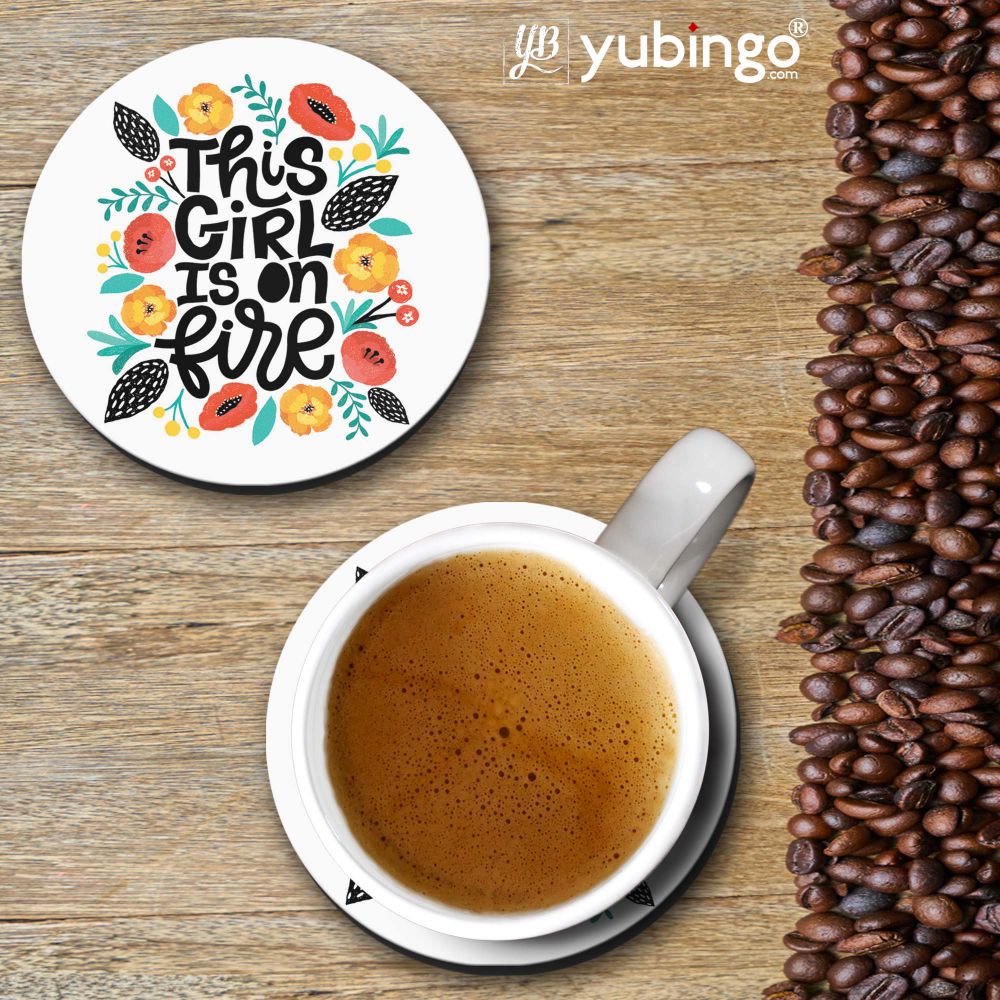 This Girl is One Fire Coasters-Image4