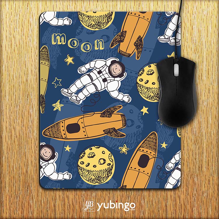 Travel To Moon Mouse Pad-Image2