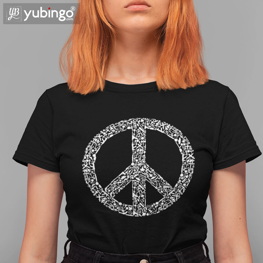 War And Peace T-Shirt-White