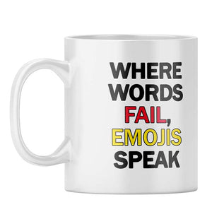 Where Word Fail Coffee Mug