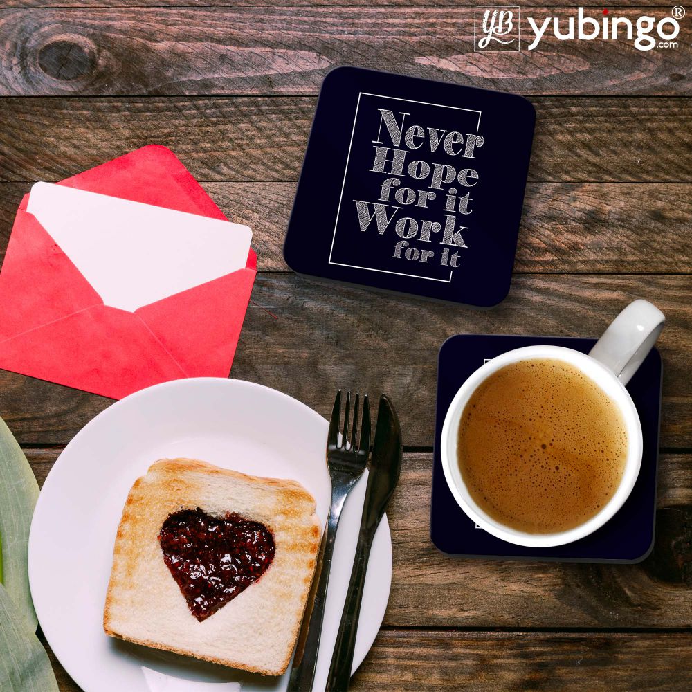 Work for It Coasters