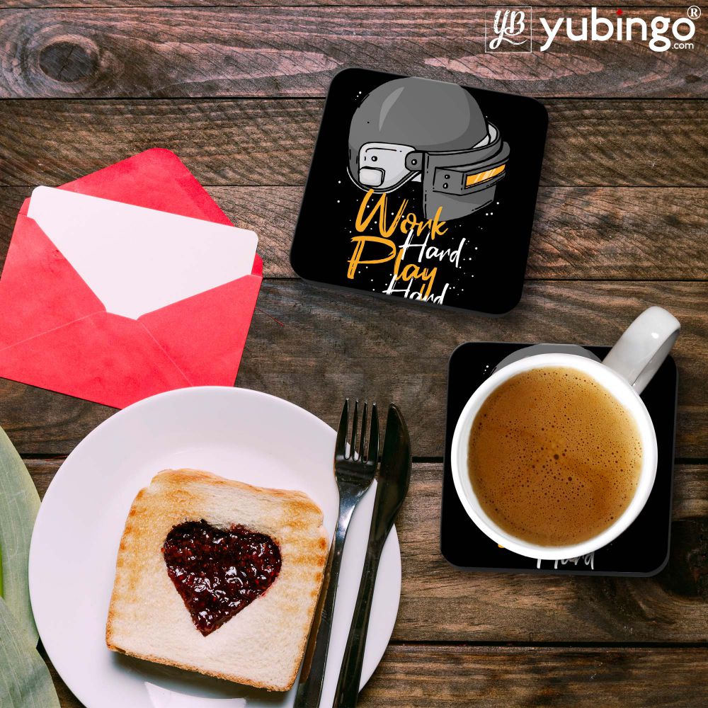 Work Hard Play Hard Coasters-Image2