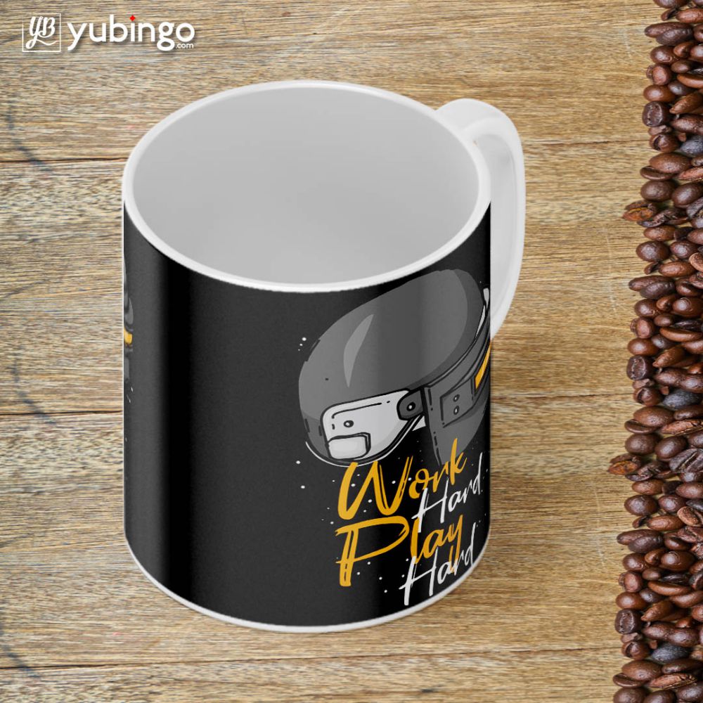 Work Hard Play Hard Coffee Mug-Image4