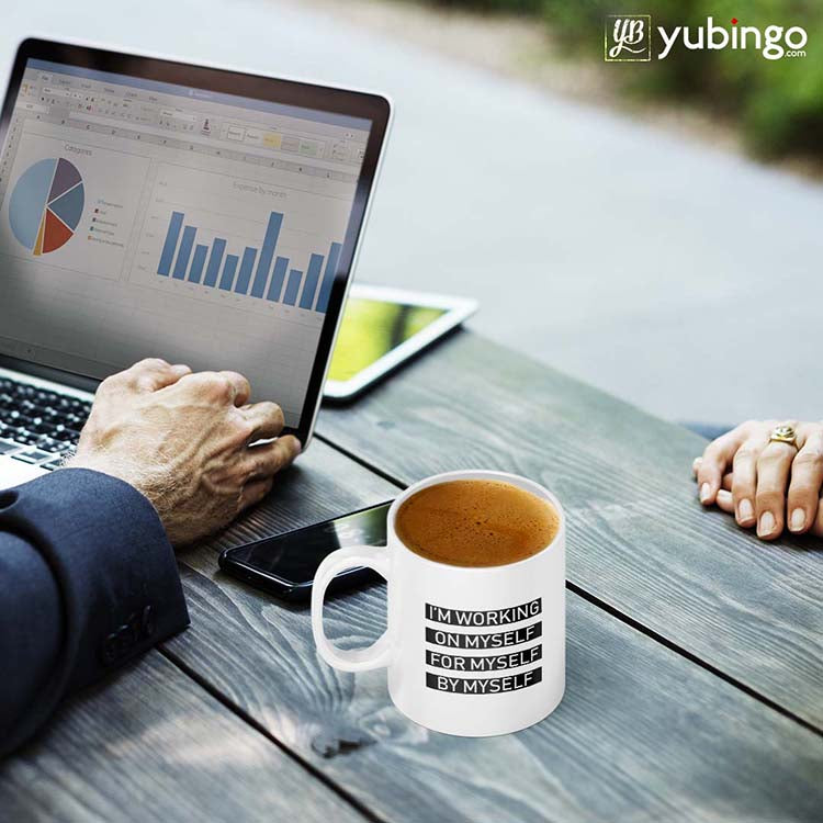 Working On Myself Coffee Mug-Image2