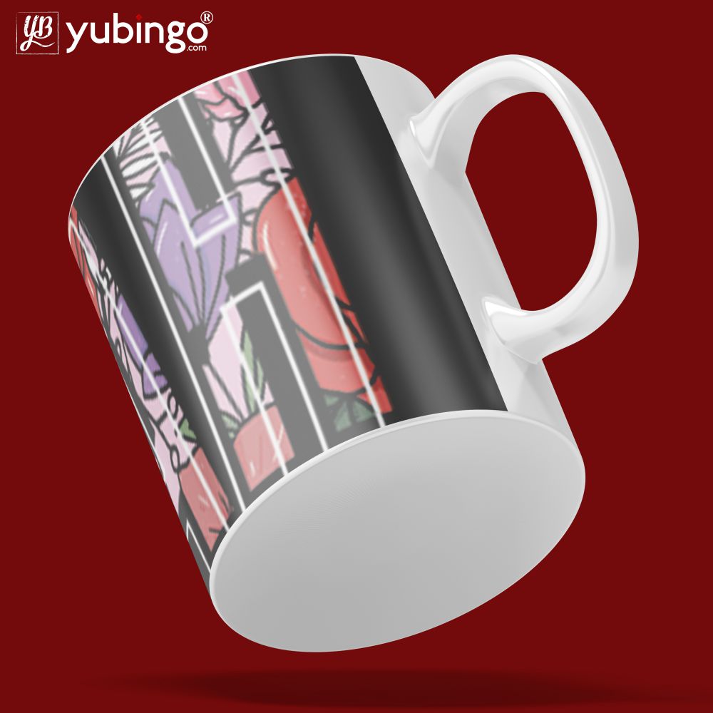 Yeah Pattern Coffee Mug-Image5