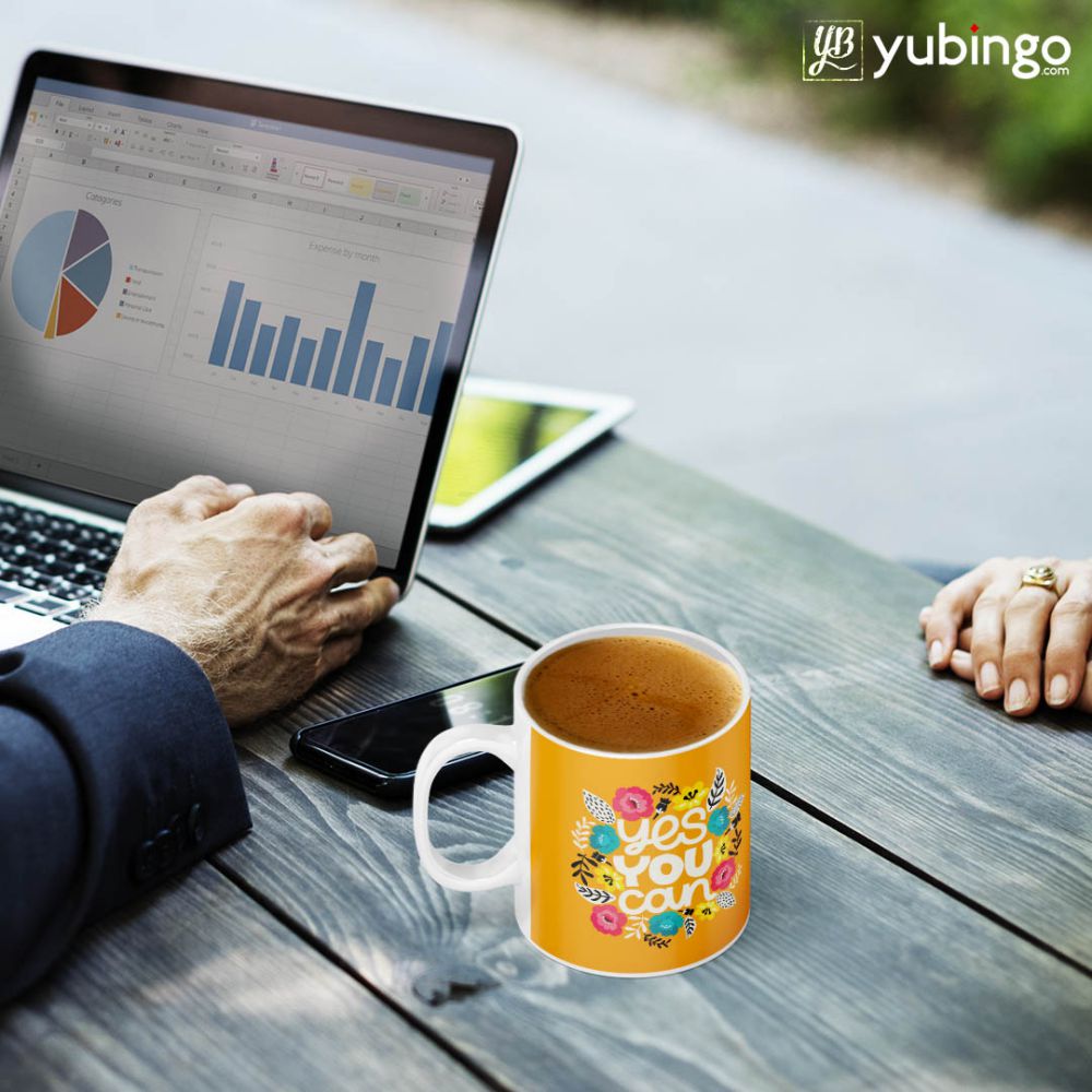 Yes You Can Coffee Mug-Image2