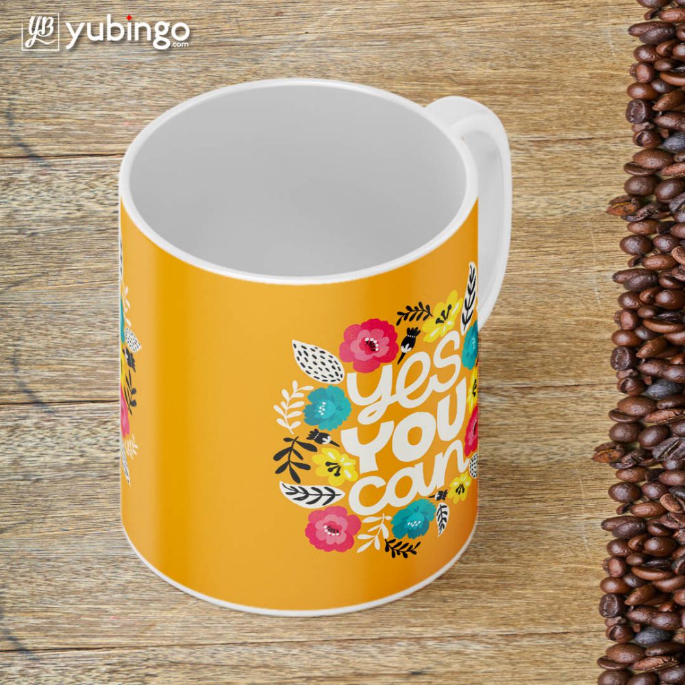 Yes You Can Coffee Mug-Image4