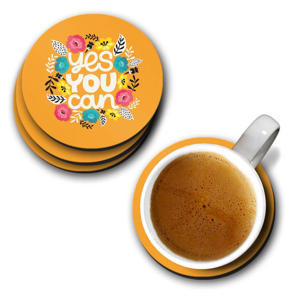 Yes You Can Coasters