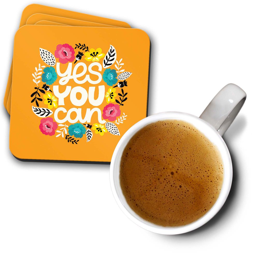 Yes You Can Coasters