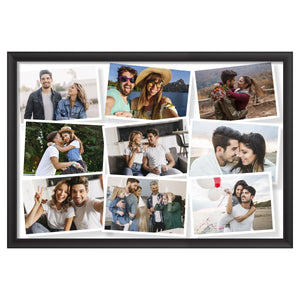 Photo Collage with Nine Photos Customised Frame-Image2