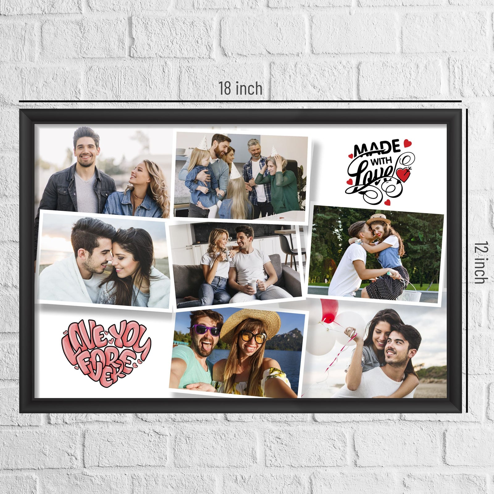 Photo Collage with Seven Photos Customised Frame-Image6