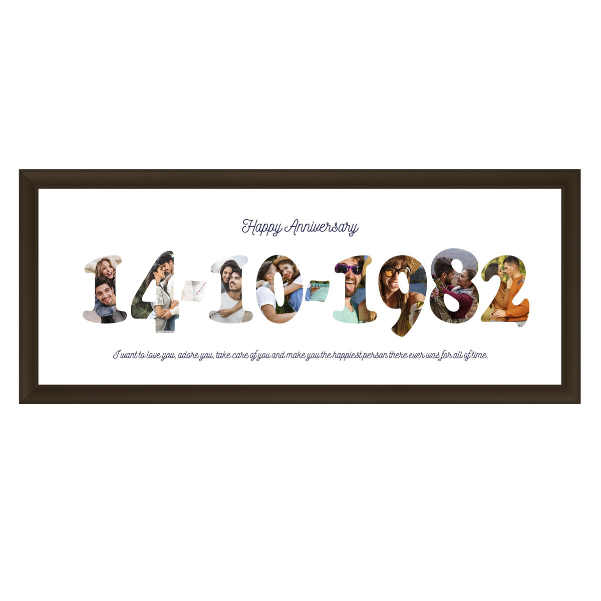 Special Date with Photo Collage Customised Frame-Image2