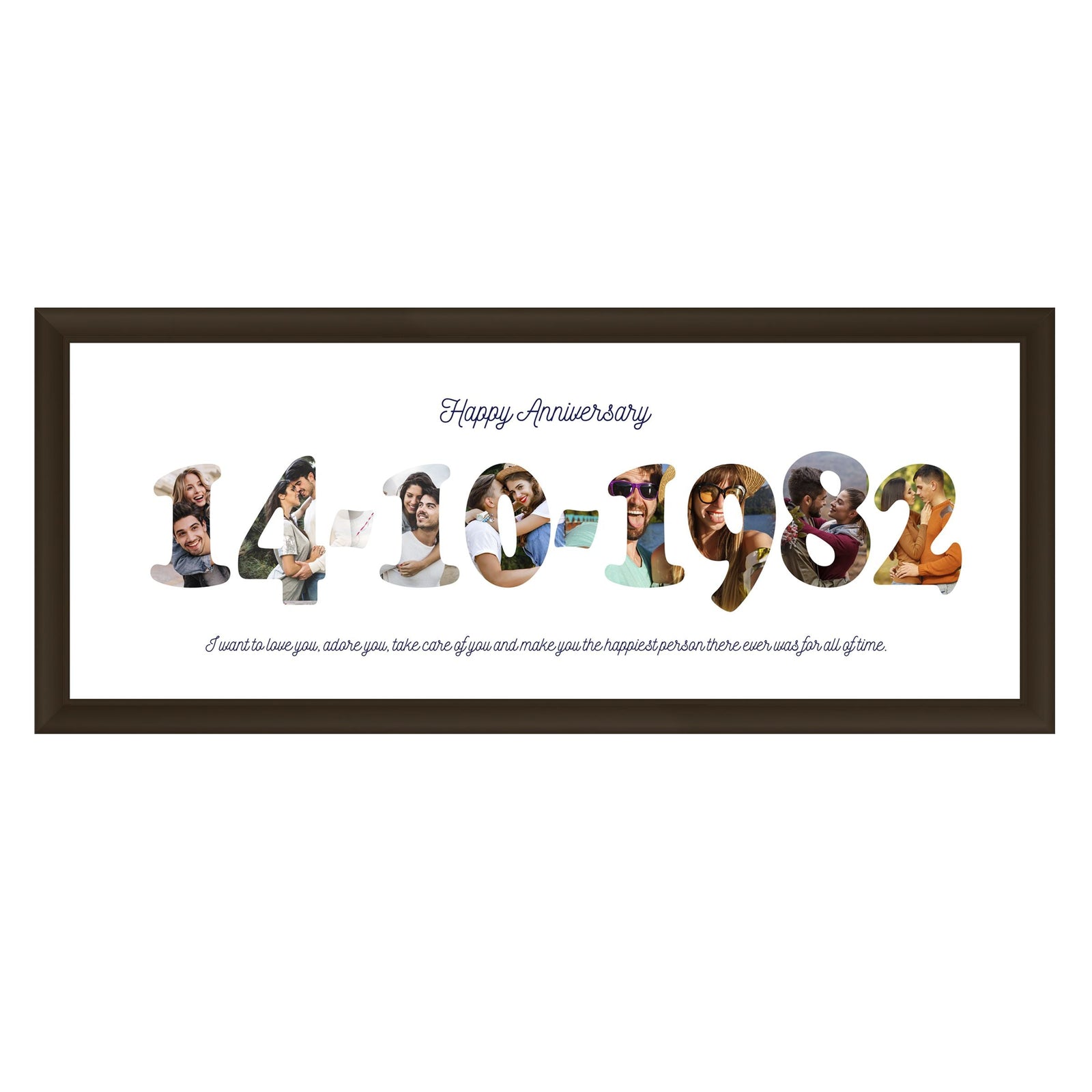 Special Date with Photo Collage Customised Frame-Image2