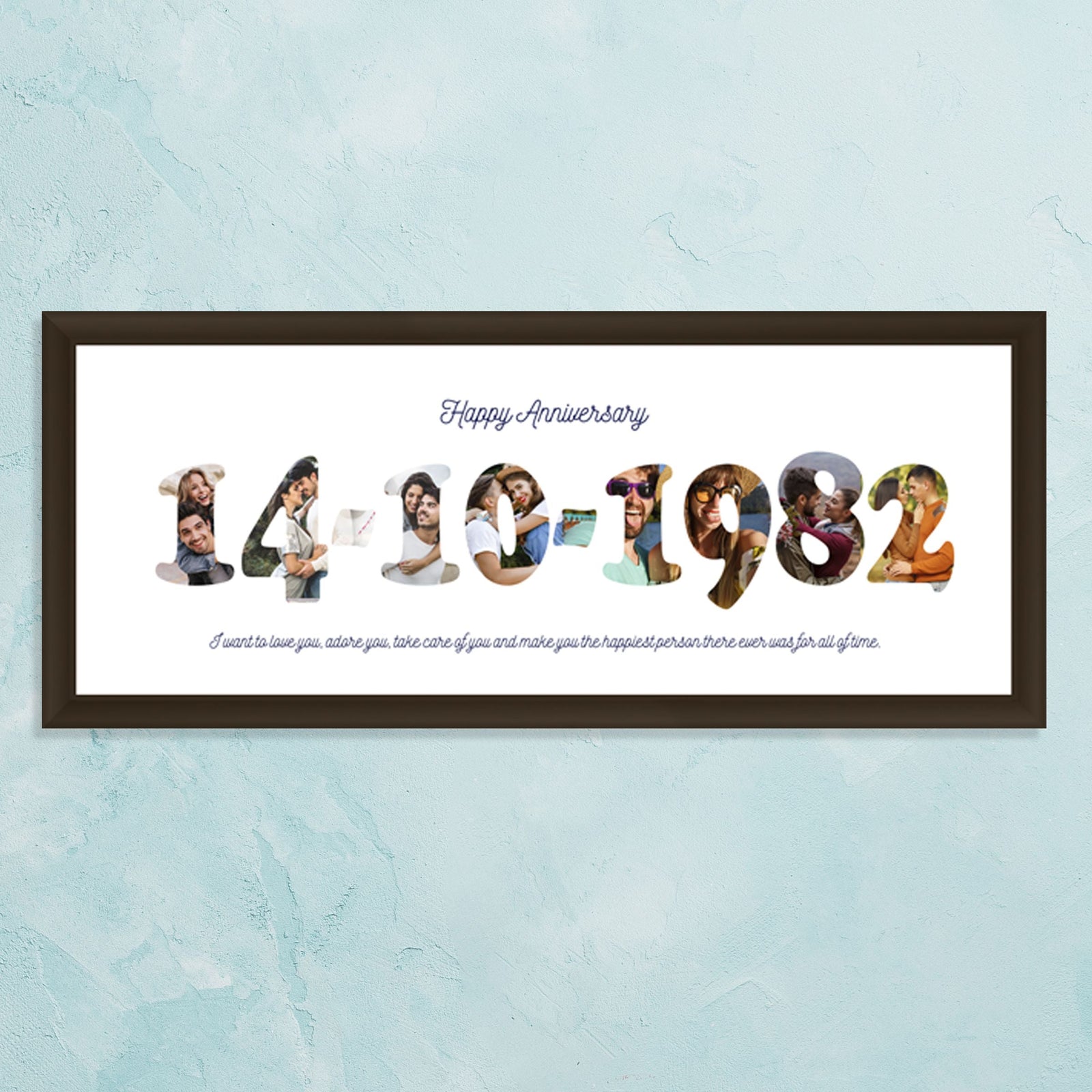 Special Date with Photo Collage Customised Frame-Image3