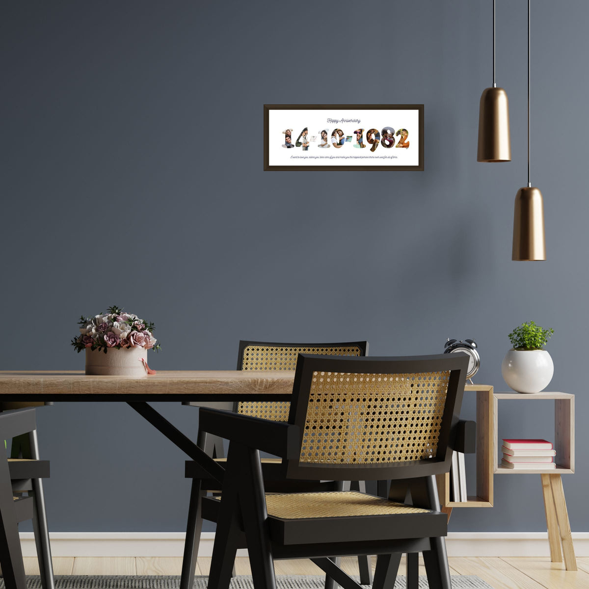 Special Date with Photo Collage Customised Frame-Image4